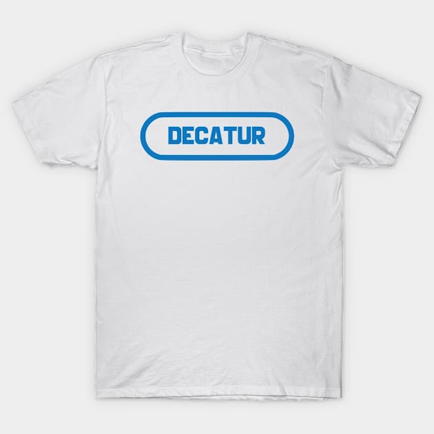 Decatur T-Shirt by AvoriseStudio